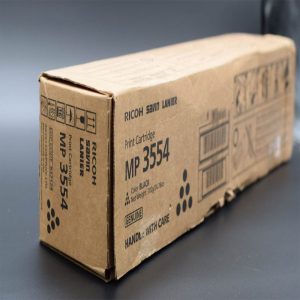 Genuine Ricoh MP 3554 black toner cartridge 24,000 pages yield for Karachi office printing